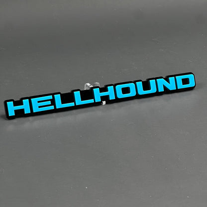 1PC HELLHOUND 3D Acrylic Badge - Car Truck Emblem Fender Tailgate Trunk Sticker
