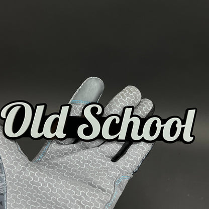 1PC Old School 3D Acrylic Badge - Car Truck Emblem Fender Tailgate Trunk Sticker