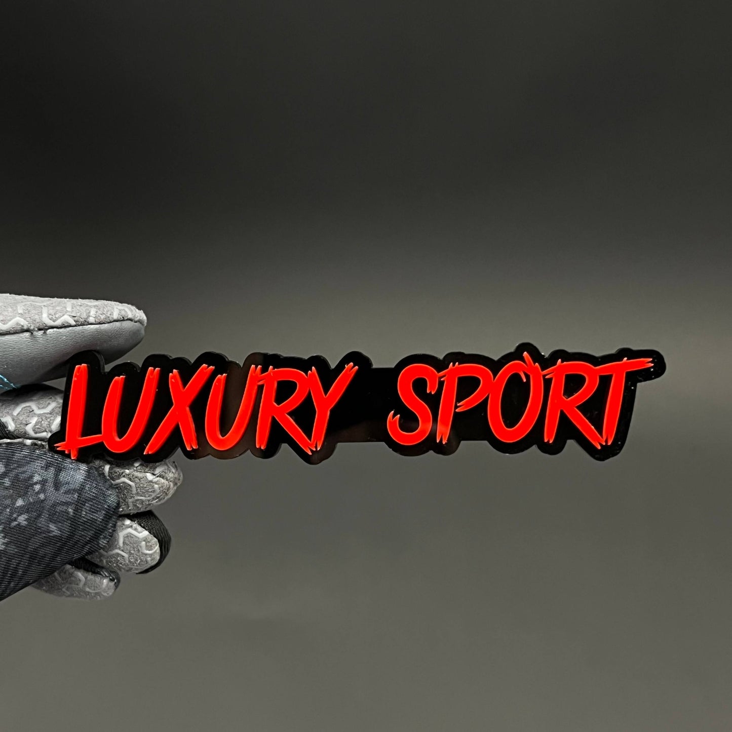 1PC LUXURY SPORT 3D Acrylic Badge - Car Truck Emblem Fender Sticker