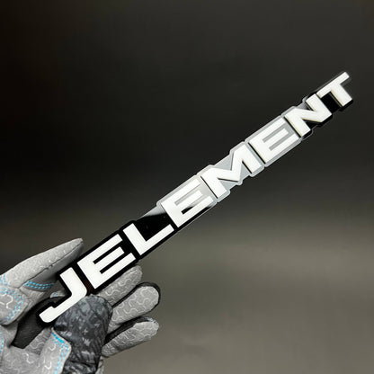 1PC JELEMENT 3D Acrylic Badge - Car Truck Emblem Fender Tailgate Trunk Sticker