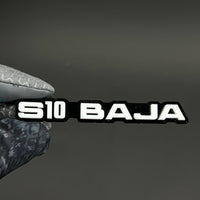 1PC S10 BAJA 3D Acrylic Badge - Car Truck Emblem Fender Tailgate Trunk Sticker
