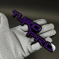 1PC TURD PRO 3D Acrylic Badge - Car Truck Emblem Fender Tailgate Trunk Sticker