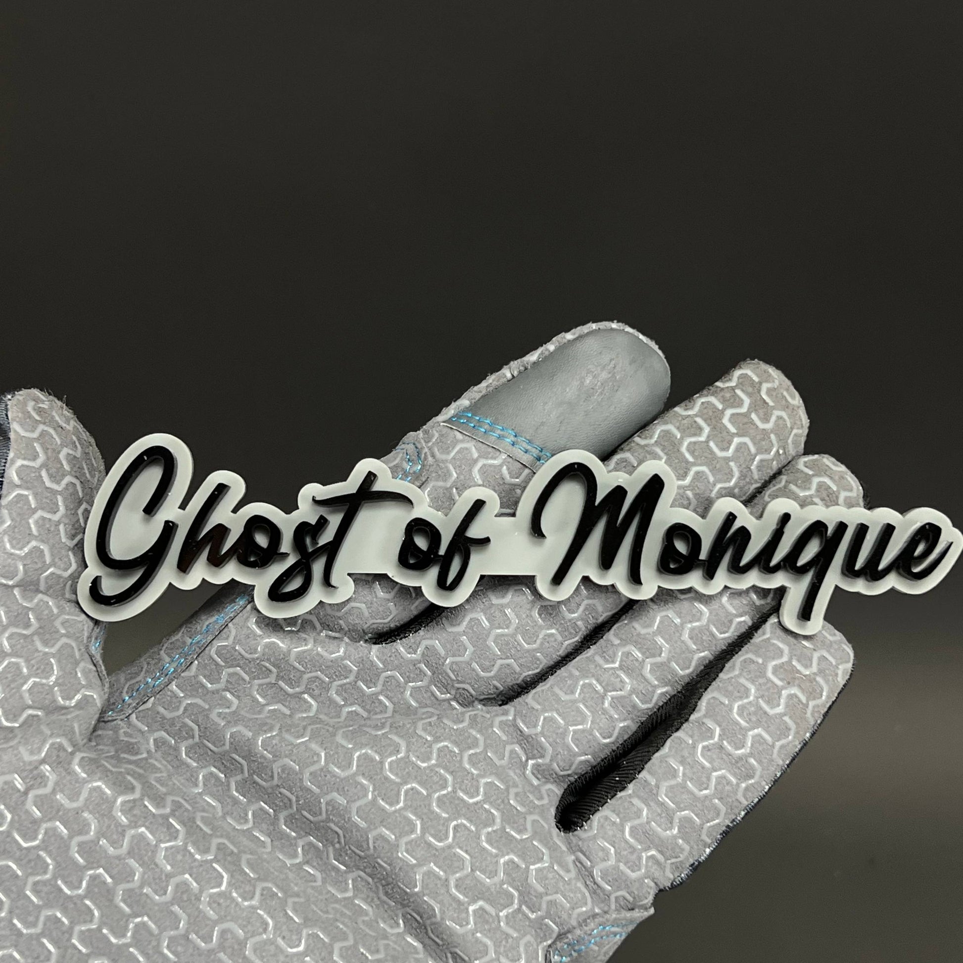1PC Ghost of Monique 3D Acrylic Badge - Car Truck Emblem Fender Sticker
