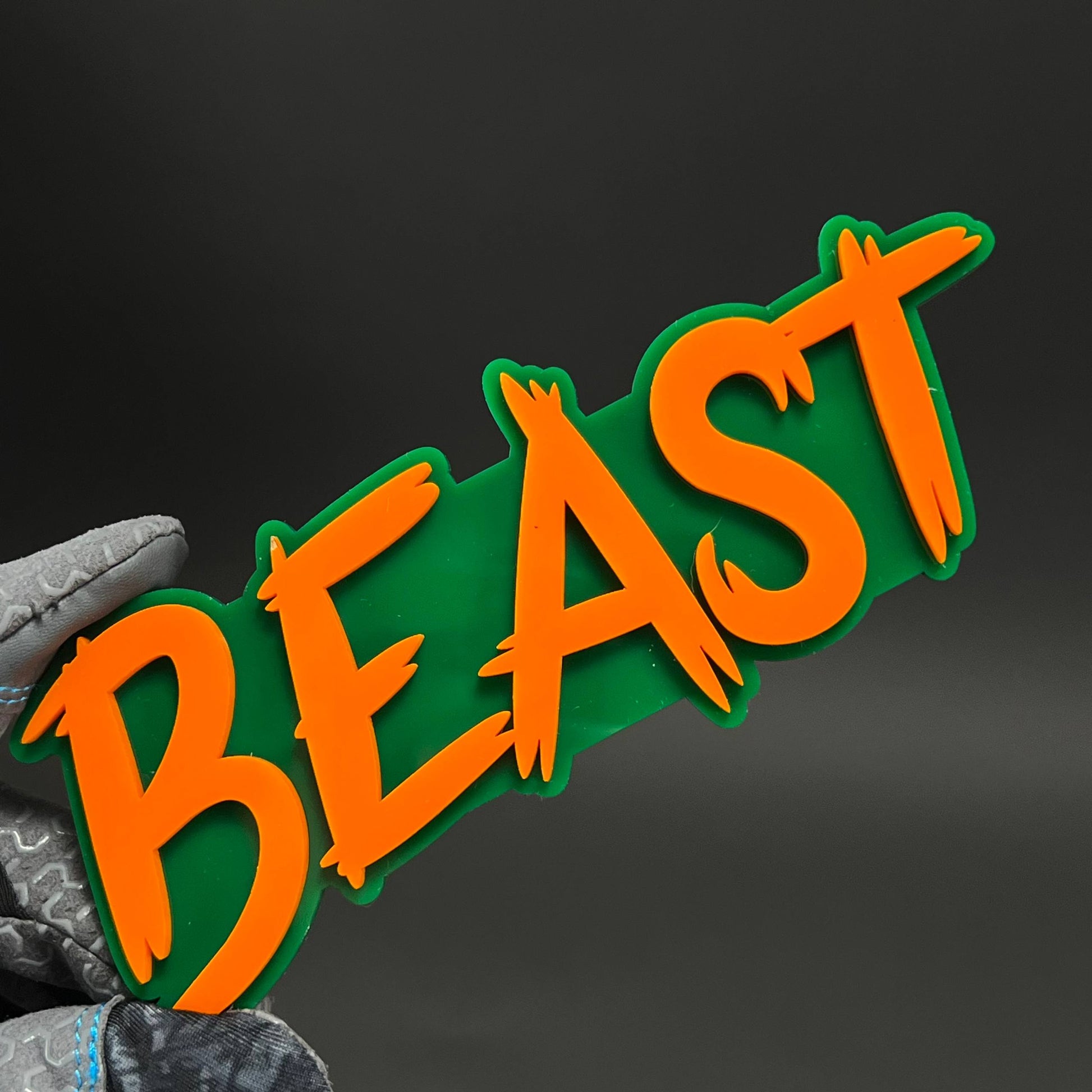 1PC BEAST 3D Acrylic Badge - Car Truck Emblem Fender Tailgate Trunk Sticker