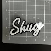 1PC Shug 3D Acrylic Badge - Car Truck Emblem Fender Tailgate Trunk Sticker