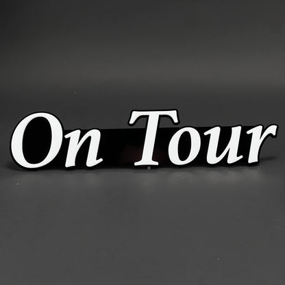 1PC On Tour 3D Acrylic Badge - Car Truck Emblem Fender Tailgate Trunk Sticker
