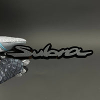 1PC Subra 3D Acrylic Badge - Car Truck Emblem Fender Tailgate Trunk Sticker