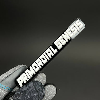 1PC PRIMORDIAL GENESIS 3D Acrylic Badge - Car Truck Emblem Fender Sticker