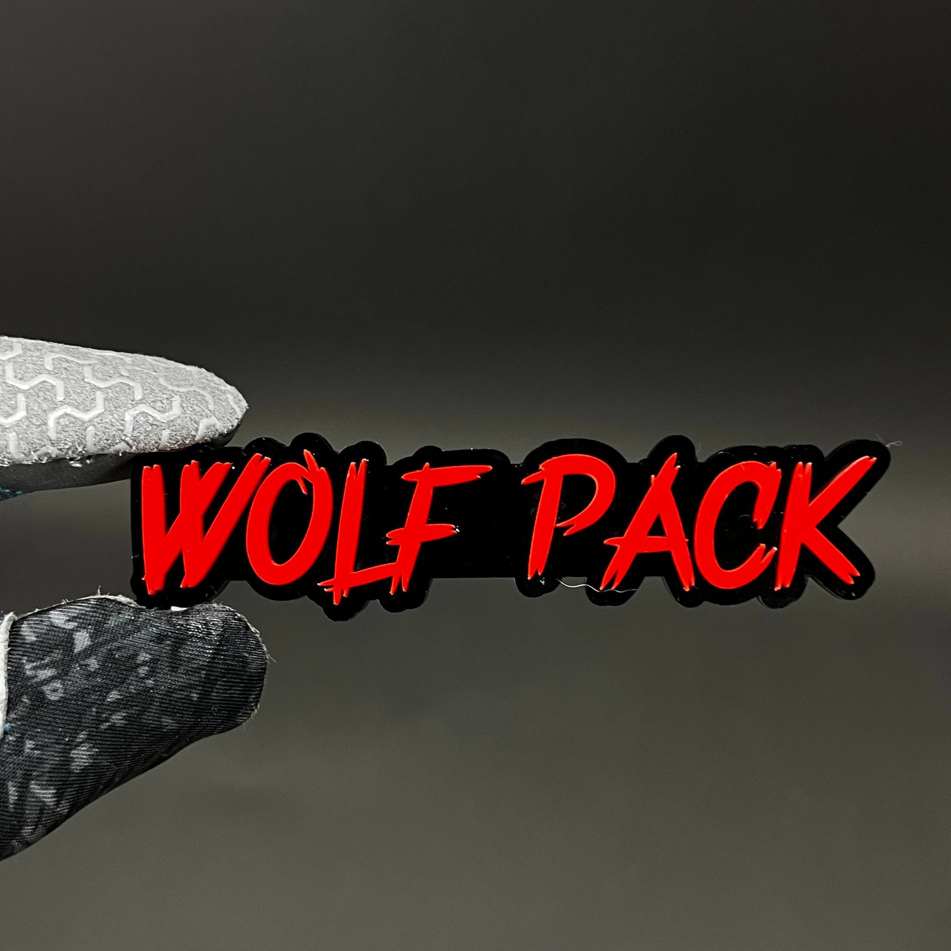 1PC WOLF PACK 3D Acrylic Badge - Car Truck Emblem Fender Tailgate Trunk Sticker