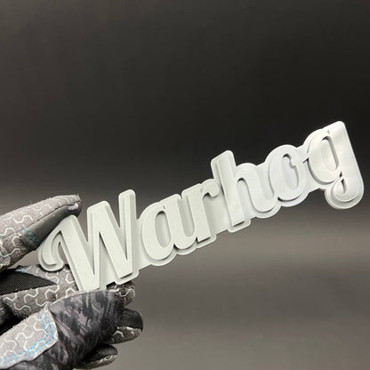 1PC Warhog 3D Acrylic Badge - Car Truck Emblem Fender Tailgate Trunk Sticker