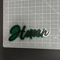 1PC Hexen 3D Acrylic Badge - Car Truck Emblem Fender Tailgate Trunk Sticker