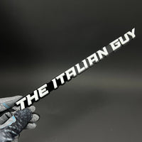 1PC THE ITALIAN GUY 3D Acrylic Badge - Car Truck Emblem Fender Sticker
