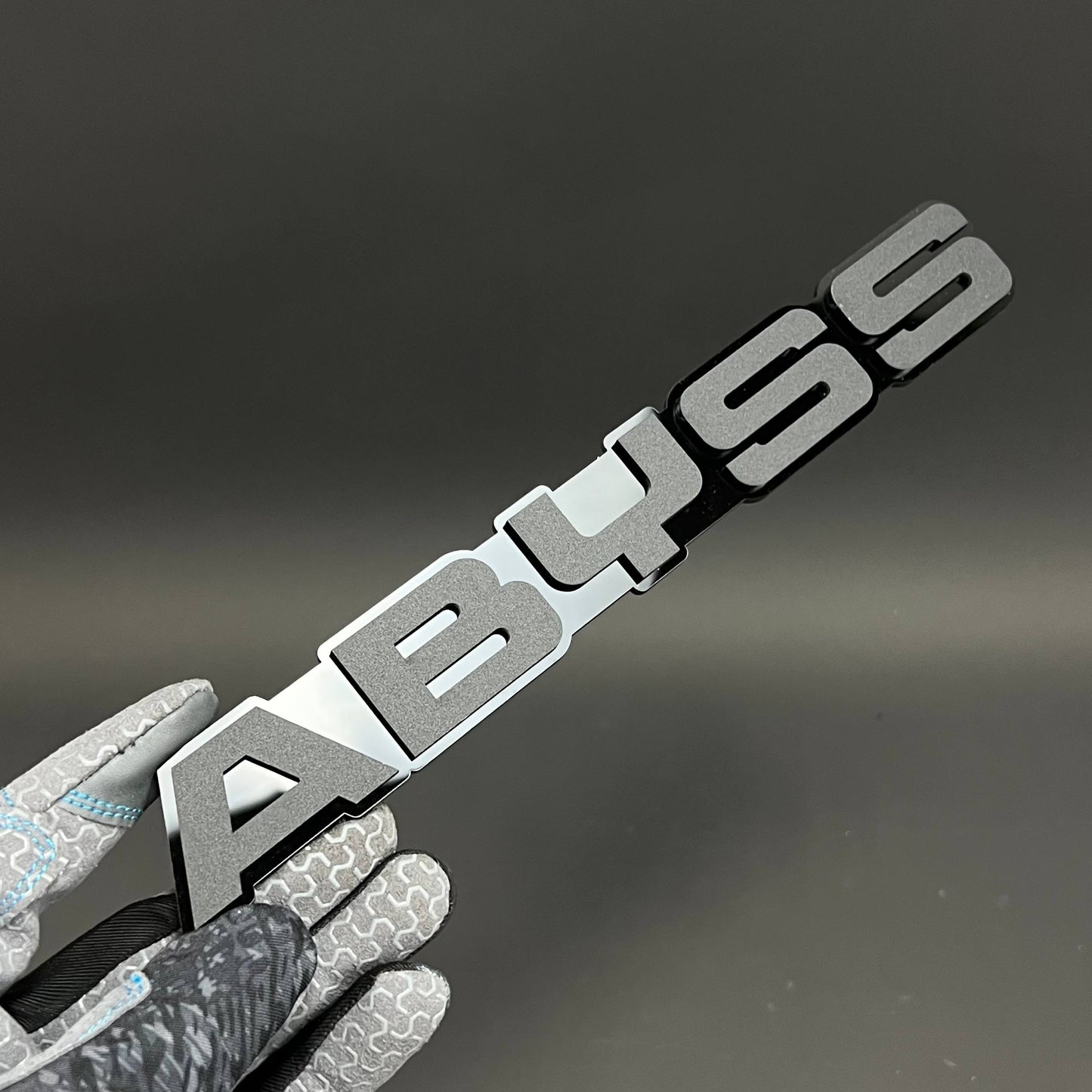 1PC ABYSS 3D Acrylic Badge - Car Truck Emblem Fender Tailgate Trunk Sticker