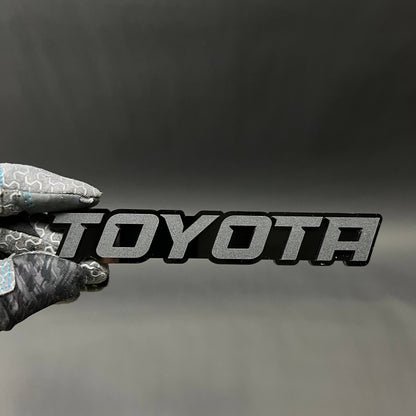 1PC TOYOTA 3D Acrylic Badge - Car Truck Emblem Fender Tailgate Trunk Sticker