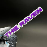 1PC THE RAVEN 3D Acrylic Badge - Car Truck Emblem Fender Tailgate Trunk Sticker