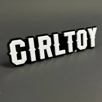 GirlToy 3D Acrylic Badge - Car Truck Emblem Fender Tailgate Trunk Sticker
