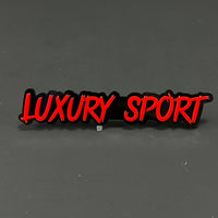 1PC LUXURY SPORT 3D Acrylic Badge - Car Truck Emblem Fender Sticker