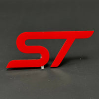 1PC ST 3D Acrylic Badge - Car Truck Emblem Fender Tailgate Trunk Sticker