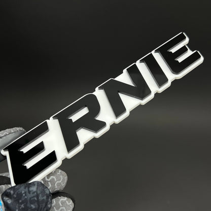 1PC ERNIE 3D Acrylic Badge - Car Truck Emblem Fender Tailgate Trunk Sticker