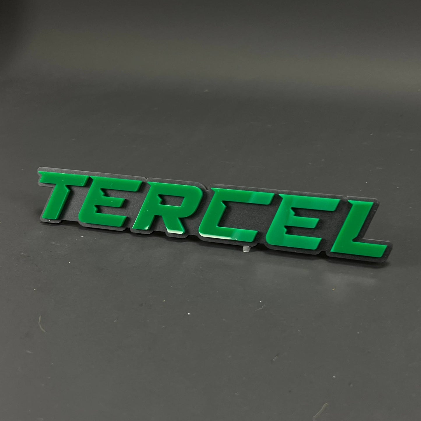 1PC TERCEL 3D Acrylic Badge - Car Truck Emblem Fender Tailgate Trunk Sticker