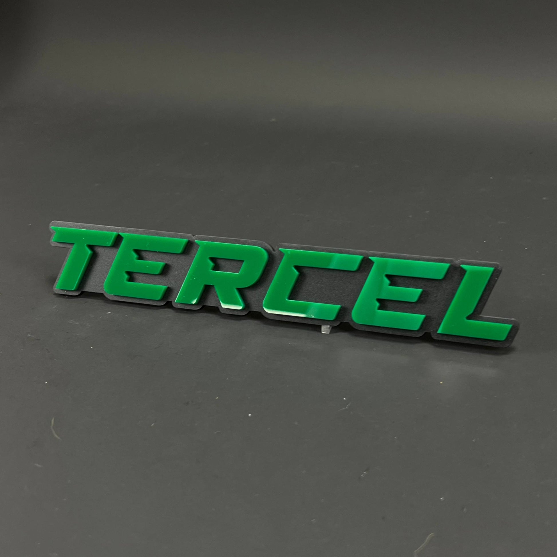 1PC TERCEL 3D Acrylic Badge - Car Truck Emblem Fender Tailgate Trunk Sticker