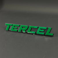 1PC TERCEL 3D Acrylic Badge - Car Truck Emblem Fender Tailgate Trunk Sticker