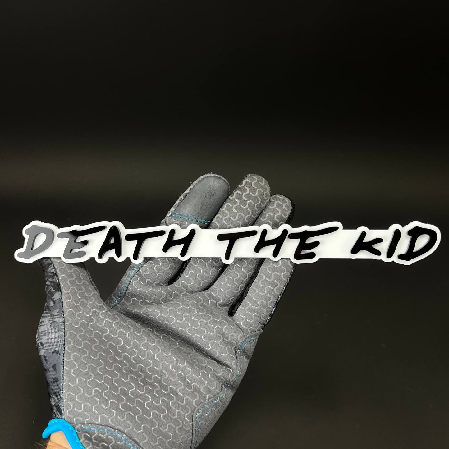 1PC DEATH THE KID 3D Acrylic Badge - Car Truck Emblem Fender Sticker