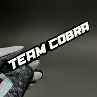 1PC TEAM COBRA 3D Acrylic Badge - Car Truck Emblem Fender Tailgate Trunk Sticker