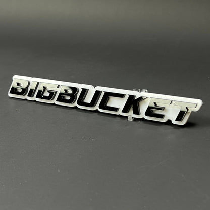 1PC BIGBUCKET 3D Acrylic Badge - Car Truck Emblem Fender Tailgate Trunk Sticker