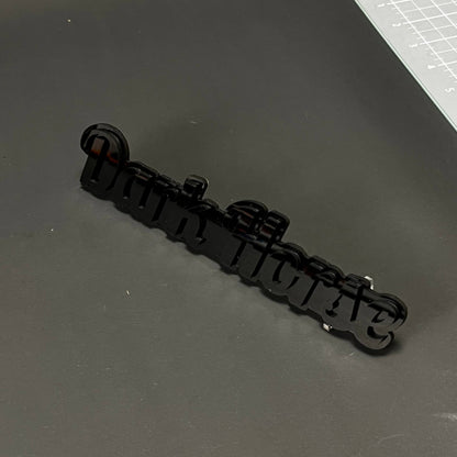 1PC Dark Horse 3D Acrylic Badge - Car Truck Emblem Fender Tailgate Trunk Sticker