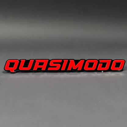 1PC QUASIMODO 3D Acrylic Badge - Car Truck Emblem Fender Tailgate Trunk Sticker