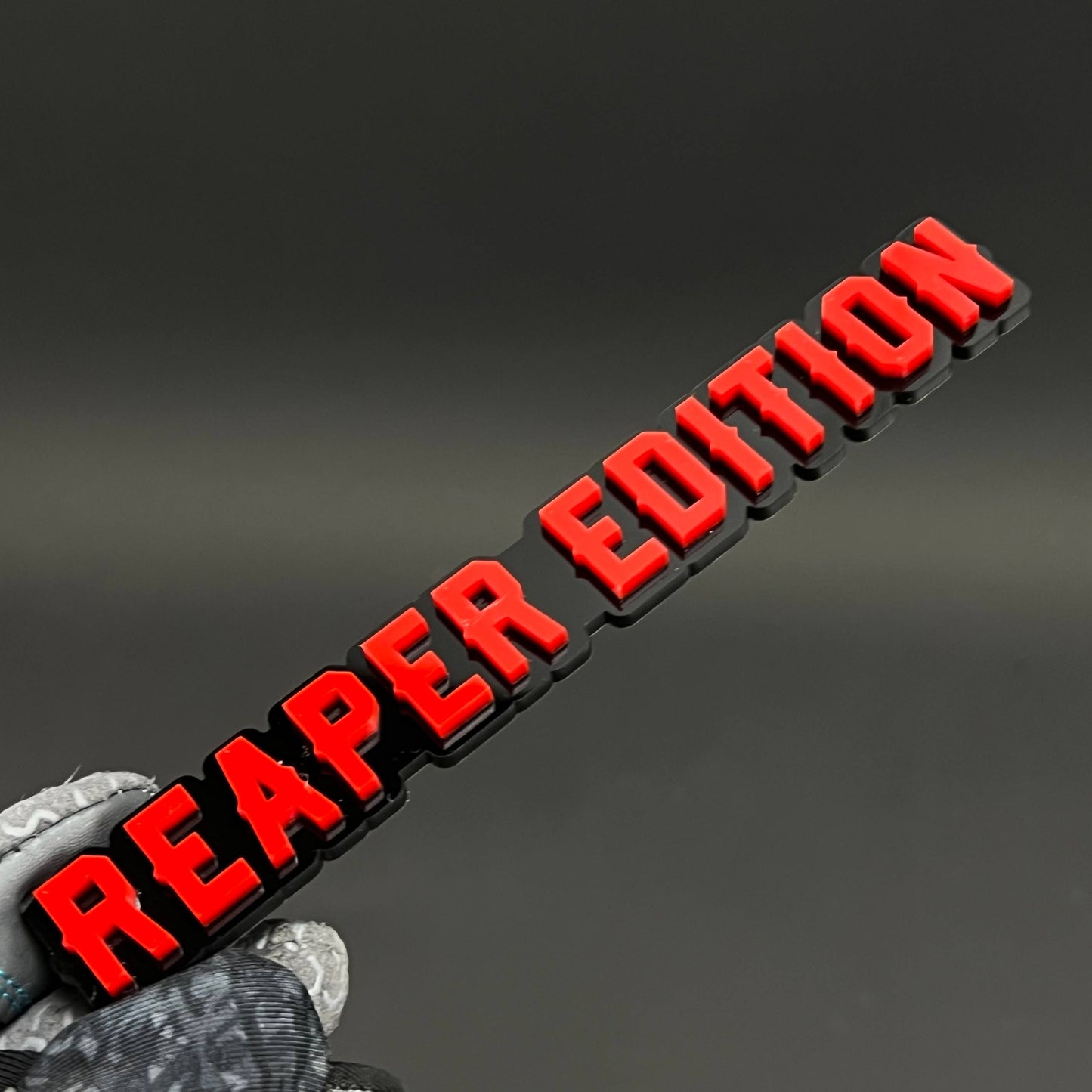 1PC REAPER EDITION 3D Acrylic Badge - Car Truck Emblem Fender Sticker