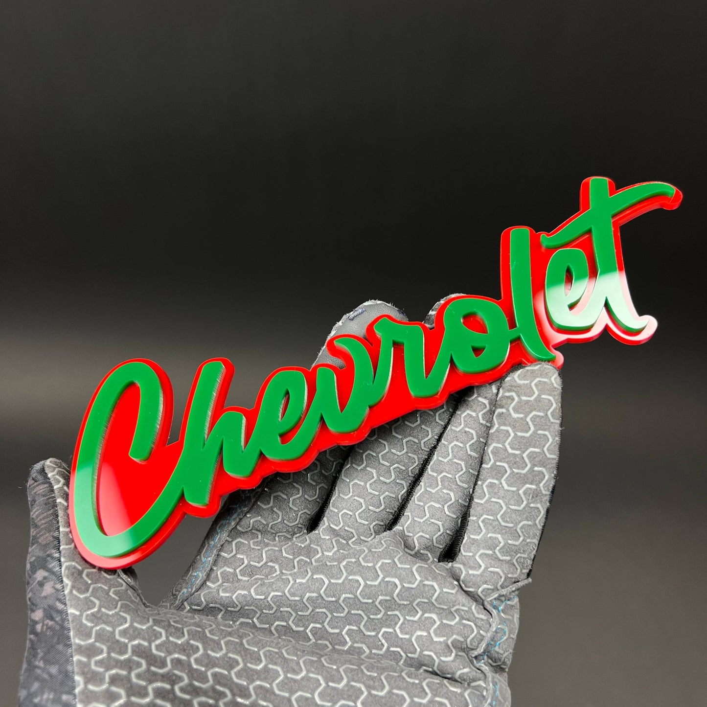 1PC Chevrolet 3D Acrylic Badge - Car Truck Emblem Fender Tailgate Trunk Sticker