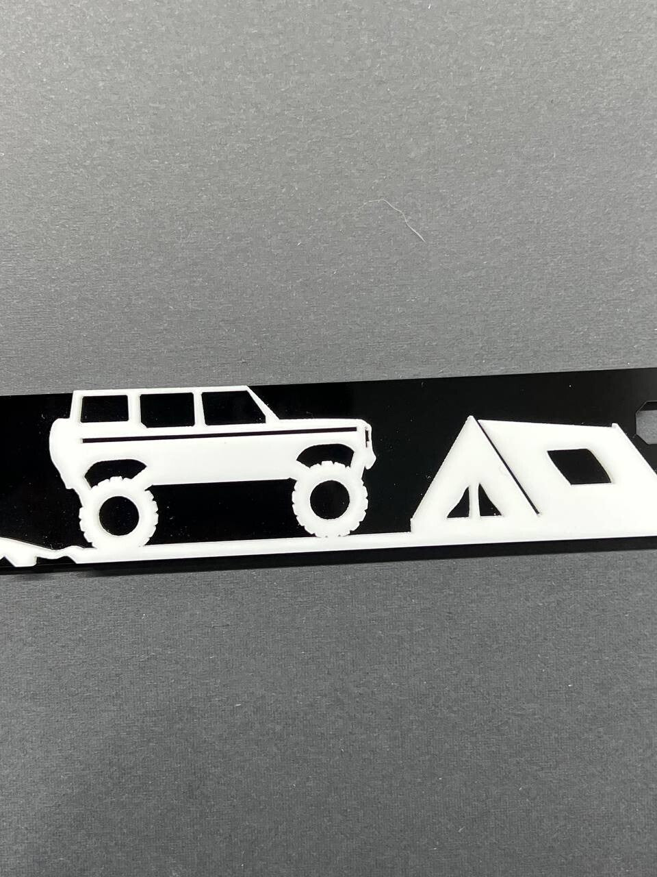BRONCO Custom LICENSE PLATE FRAME COLOR CHOICE