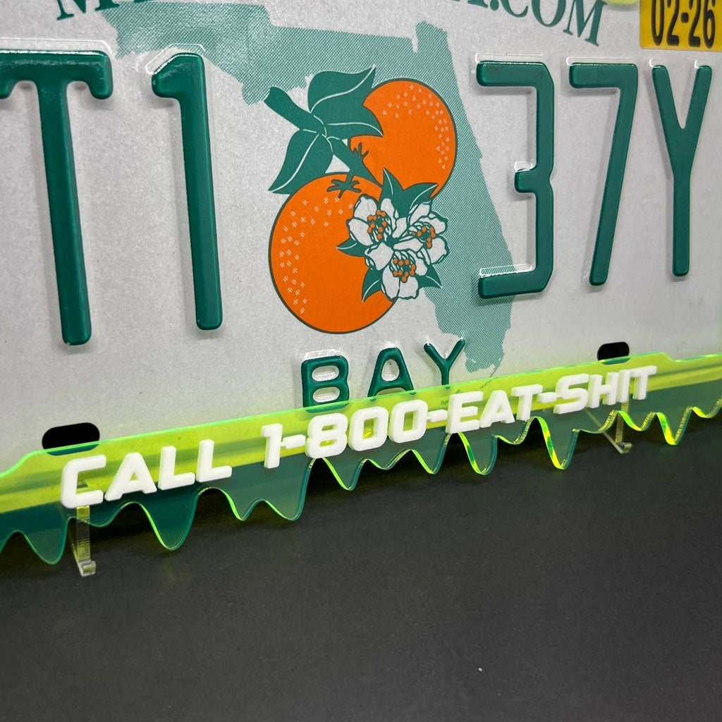 HOW'S MY DRIVING License Plate Frame Cover – Car Tag Frame for Truck SUV Car