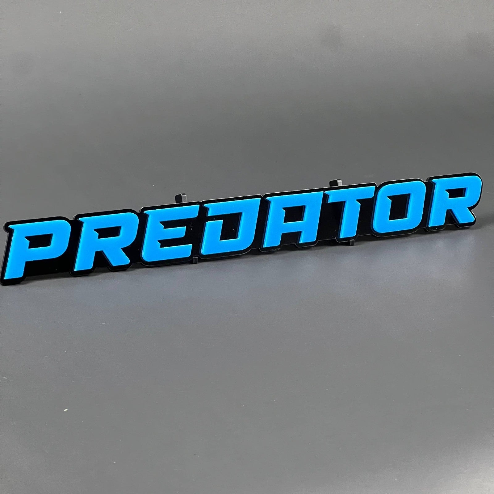 1PC PREDATOR 3D Badge – Acrylic Fender Trunk Tailgate Car Truck Decal