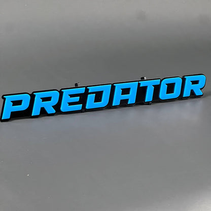 1PC PREDATOR 3D Badge – Acrylic Fender Trunk Tailgate Car Truck Decal