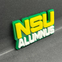 1PC NSU ALUMNUS 3D Acrylic Emblem Badge for Car SUV or Truck – Fender/Tailgate