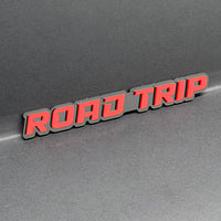 1PC ROAD TRIP Emblem – 3D Multicolor Acrylic Car Badge Decal for Fender Tailgate