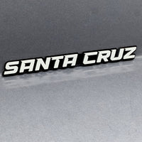 1PC SANTA CRUZ Emblem – Custom 3D Acrylic Fender & Tailgate Car Badge