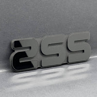 2SS Multicolor 3D Car Emblem – Durable Acrylic Fender & Trunk Decal 1pc