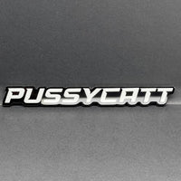 1PC PUSSYCATT Emblem – 3D Acrylic Tailgate or Fender Badge for Truck SUV Car