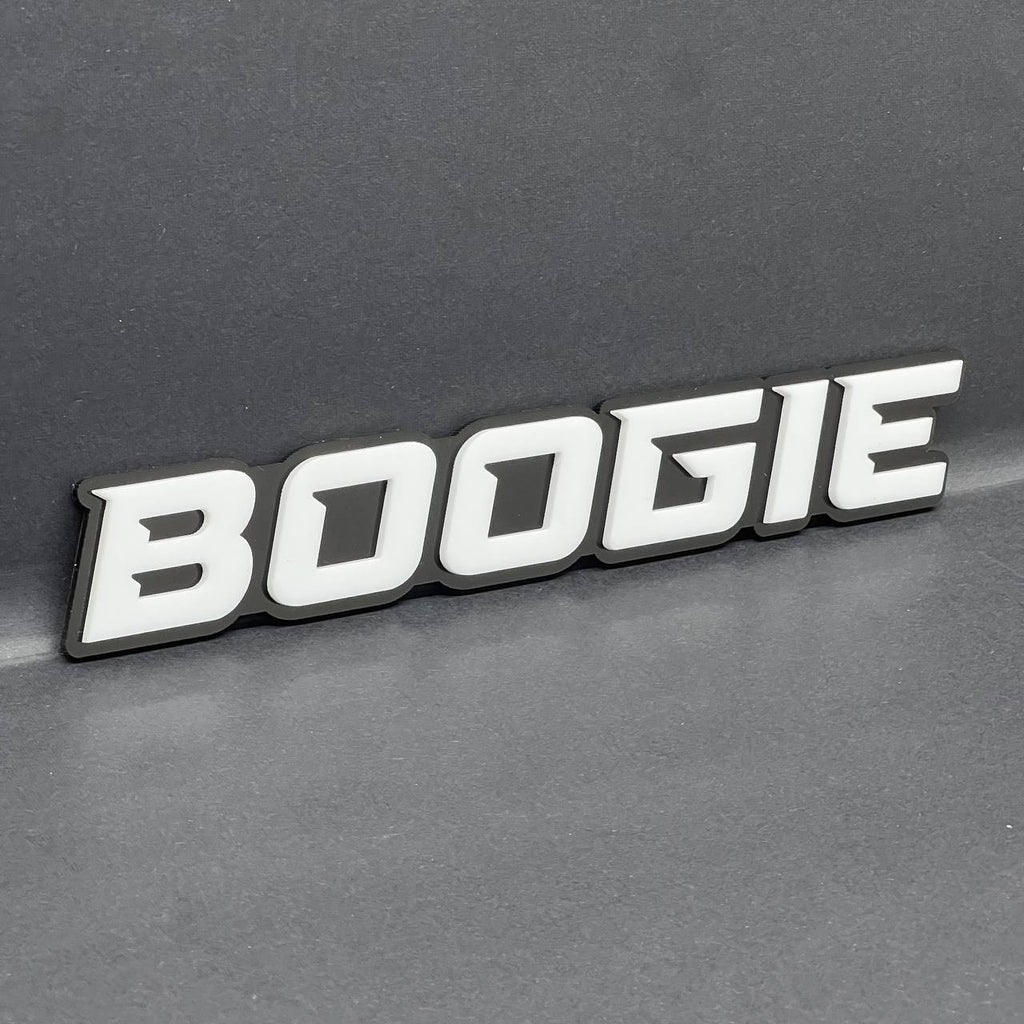 1pcs BOOGIE Multicolor Emblems – BOOGIE  Fender Badges for BOOGIE Emblem