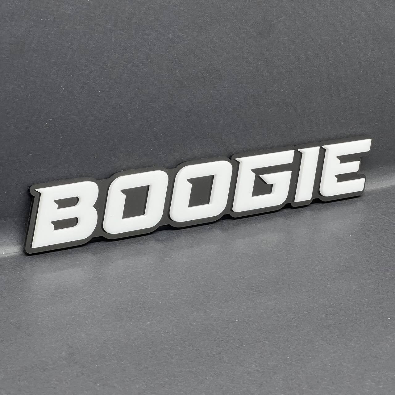 1pcs BOOGIE Multicolor Emblems – BOOGIE  Fender Badges for BOOGIE Emblem