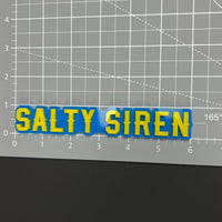 1PC SALTY SIREN 3D Badge – Acrylic Fender Tailgate Trunk Car Truck Sticker Decal