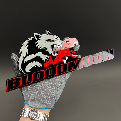 1PCS BLOODMOON 3D Emblem Badge – Acrylic Fender Tailgate Trunk Car Truck Decal