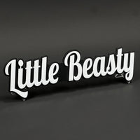 1PCS LITTLE BEASTY 3D Badge – Acrylic Fender Tailgate Car Truck Sticker Decal