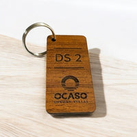 Custom Keychain With Business Logo, Engraved Keyring With Custom Text