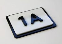 Modern House Signs Plaques Door Numbers 1 - 999 Personalised Name Plate