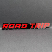 1PC ROAD TRIP Emblem – 3D Multicolor Acrylic Car Badge Decal for Fender Tailgate